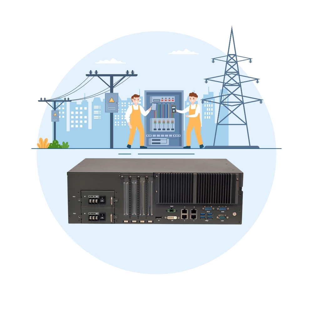 Máy tính trạm điện