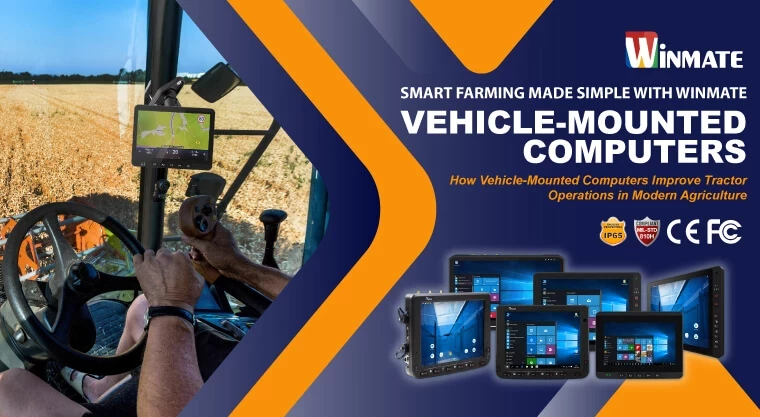 may tinh gan tren xe