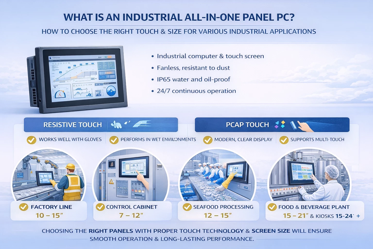 panel pc all-in-one